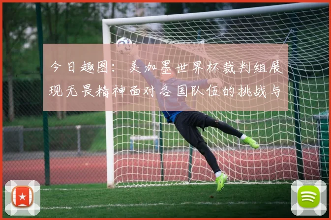 今日趣图：美加墨世界杯裁判组展现无畏精神面对各国队伍的挑战与针对